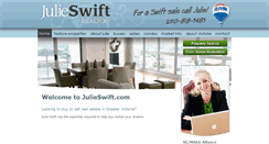 Desktop Screenshot of julieswift.com